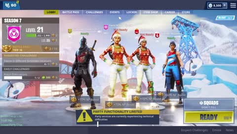 Christmas skins?