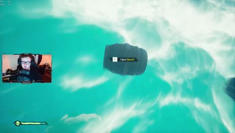 AH THERES A SHARK!
