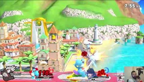 [EN] Smash Brothers Ultimate 1v1 fights room: twitch-xcadril