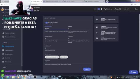 A pasar el rato papasito :* / !sr activado
