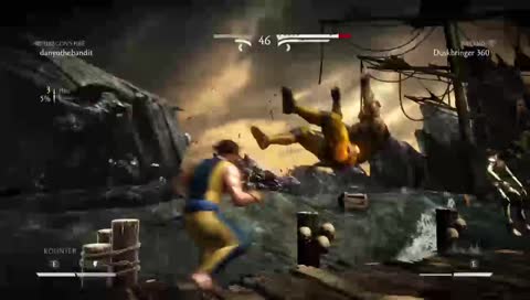 Playing MKX like its MK11!!RANKED