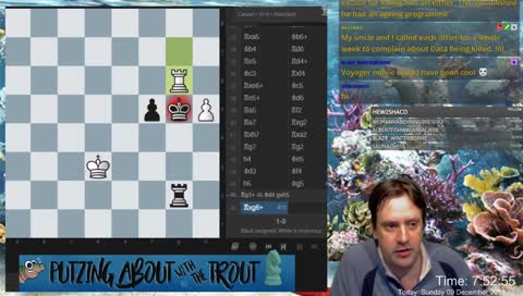 Sleeping schedule conflict, must play chess