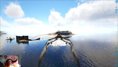 Papi Corse s'éclate sur Ark: survival evolved