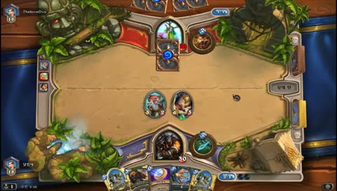 위즈뱅만 쓰던 하린이 드디어 위즈뱅 탈출 [하스스톤]