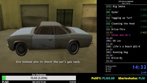 [PL/EN] No skill, no practice, no knowledge. LS% PB attempts