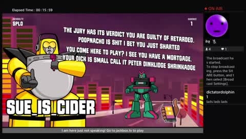 Jackbox with a mute dolphin | Come join in