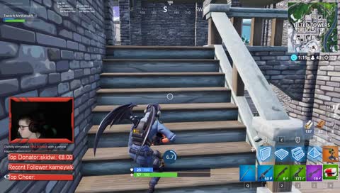 Help me to get 100 followers! Grinding some fortnite!