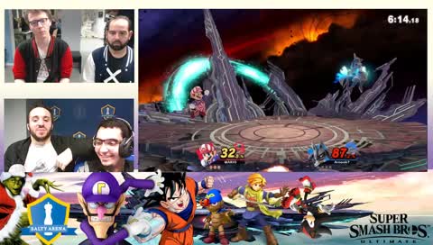 Tournoi a l'arrache sur Super Smash Bros Ultimate !