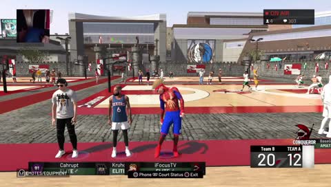 SPIDER MAN VS NBA LEGENDS
