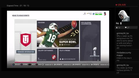 Madden 18 spade9285 solos maybe some squads but grimey hell 2 tha naw , i am somebody , send the inv