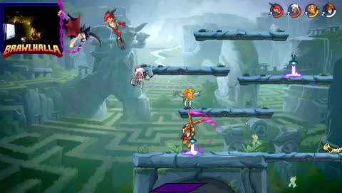 Brawlhalla HUN WebCam? Csak így sötétben + Név váltás!