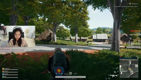 [PUBG]  ทดลองเป็นสตรีมเมอร์ D-FOUR *LIVE* 