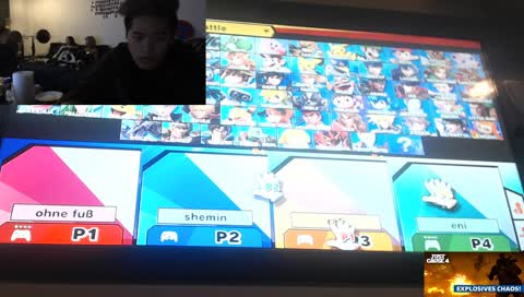 Smashen mit Freunden!! 