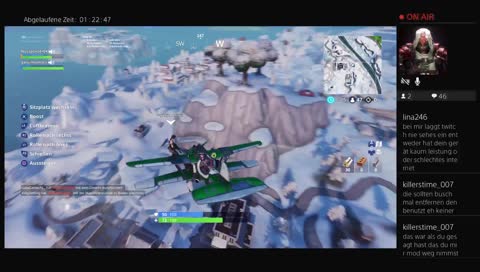 PS4 mit Zuschauer zocken und spass haben