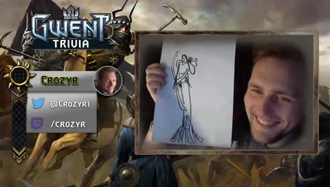 Gwent Trivia! MissLadyJay vs Crozyr vs QuillandLance... !giveaway