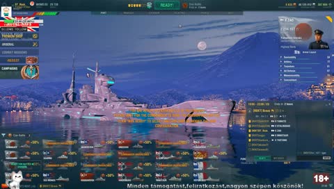 (HUN) World of Warships #Clanbattle 3 (REKT)