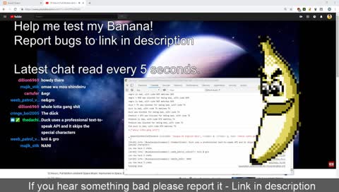 Make this banana talk!