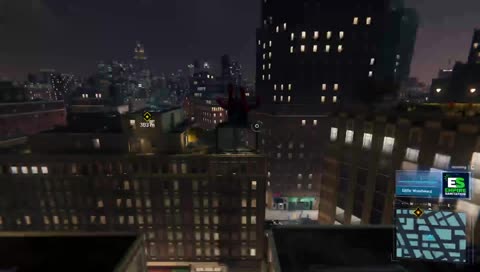 Spiderman PS4 game play