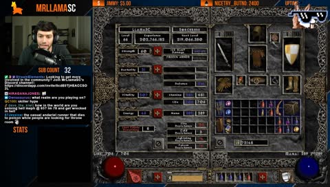 Diablo 2 - Ladder Reset - Gear Hunting [nosrl] !podcast
