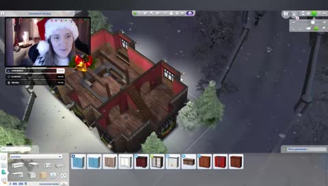 [ENG/NOR] Finishing the Christmas village build! #TheSims4 