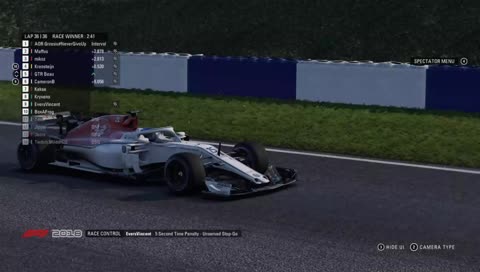 AOR F8 League race Austria