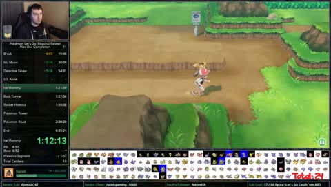 [WR Attempts] Pokémon Let's Go, Eevee! Maximum PokéDex speedrun | !faq https://pastebin.com/xKM3e6Y5 | !lgcea