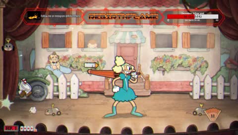 Cuphead... haven't played in a while.. don't laugh!