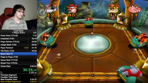 [GER/ENG] Crash Bash: 1-Player Any% - No MM Speedrun | Still not quite back yet | !discord