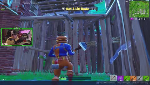 Pickaxing Dalaxer's teamate