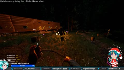 the forest with friends