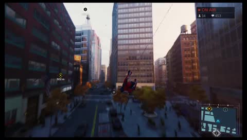 Spiderman Spiderman does whatever a Spider can, spins his web any size, catches thieves just like _