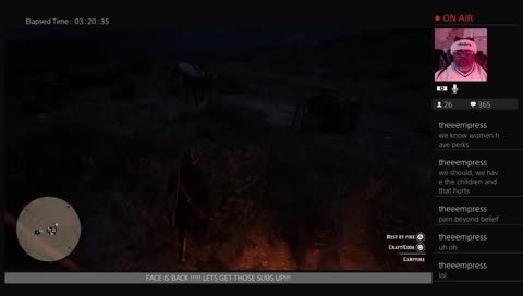 RED DEAD II ONLINE & THA REVERSE COWGIRL & THE FARMER & THA HUSTLA!! WHOS WIT ME??LIKE REAL GANGSTAS 18+ ONLY!!!! (CCG)(RPB)(NITE OWL)!!!!