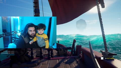 | Sailing the DEEP BLUE SEAS | Road to 500 followers | !discord !mansion !fly