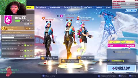 GIRLS PLAY FORTNITE? xD| !merch !youtube !discord