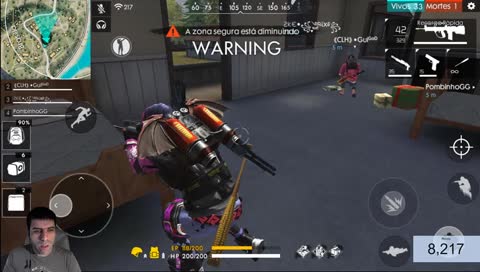 [🔴 AO VIVO] FREE FIRE💥RUMO AO MESTRE RANKEADA COM OS INSCRITOS💥#FreeFire