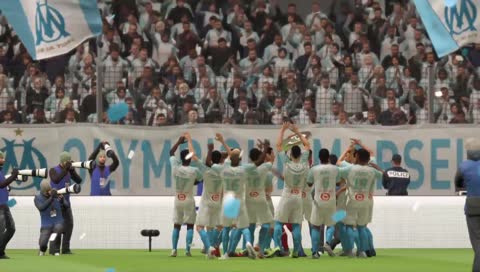 Carrière Manager avec l'OM (champions project) Fin de Ligue 1 + Europa league  