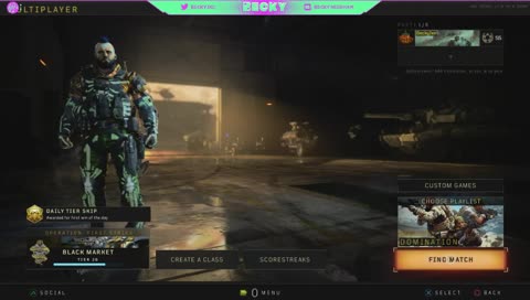 Test cod stream