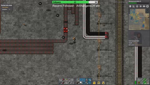 Factorio vanilla play through.