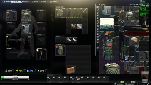 Tarkovn lvl44 weitergehts loot abgeben und so....