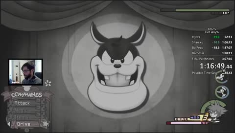 KH2.5 Lvl 1 Any% (12 hour stream?)