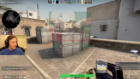 Short stream, short break, and then long stream. Si Si