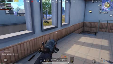 Гоняем в PUBG Mobile :-)