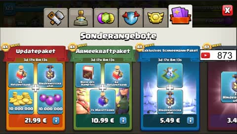 🔴WINTER UPDATE! [GER] | CLASH OF CLANS | LIVE | LLK Games