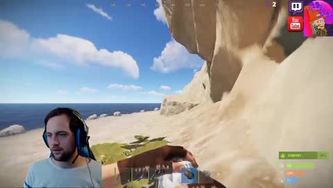 Falling down a Rust hole (PRESS G IN CHAT TO ACTIVATE GAS)