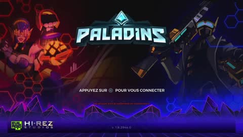 [Fr Ps4] LIVE Paladins (Toujours en maintenance)