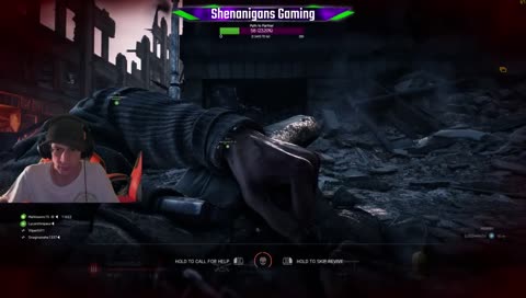 The Shenanigans crew is playing BF5 levelling up weapons