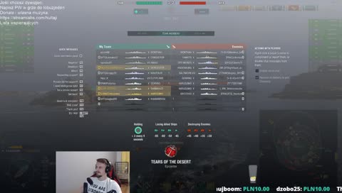 [PL/EN] World of Warships Bitwy z widzami / song requesty!