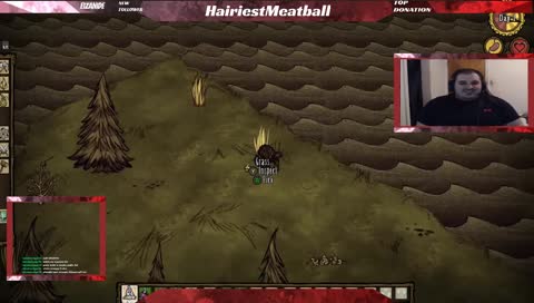 First time playing! Come chat until I starve to death :)