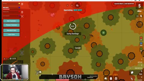 some surviv.io while I'm on the phone with my bank!  Come say hey!