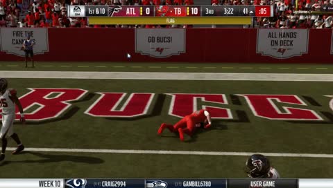 Madden 19 - rttmpc week 10: Falcons @ Buccs